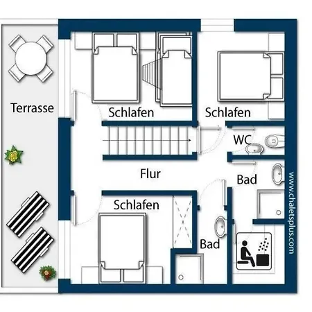 Vakantiehuis Alpine Maisonette With Sauna